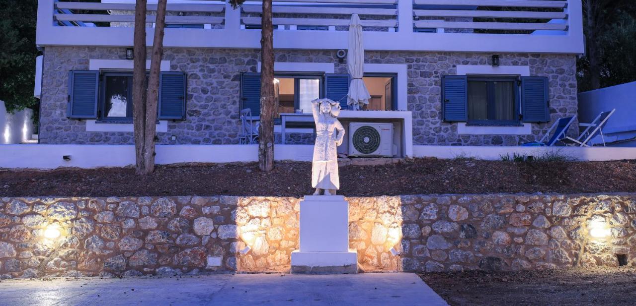 Marialenas House - Stone House At Myrties Beach Kalymnos Exteriér fotografie